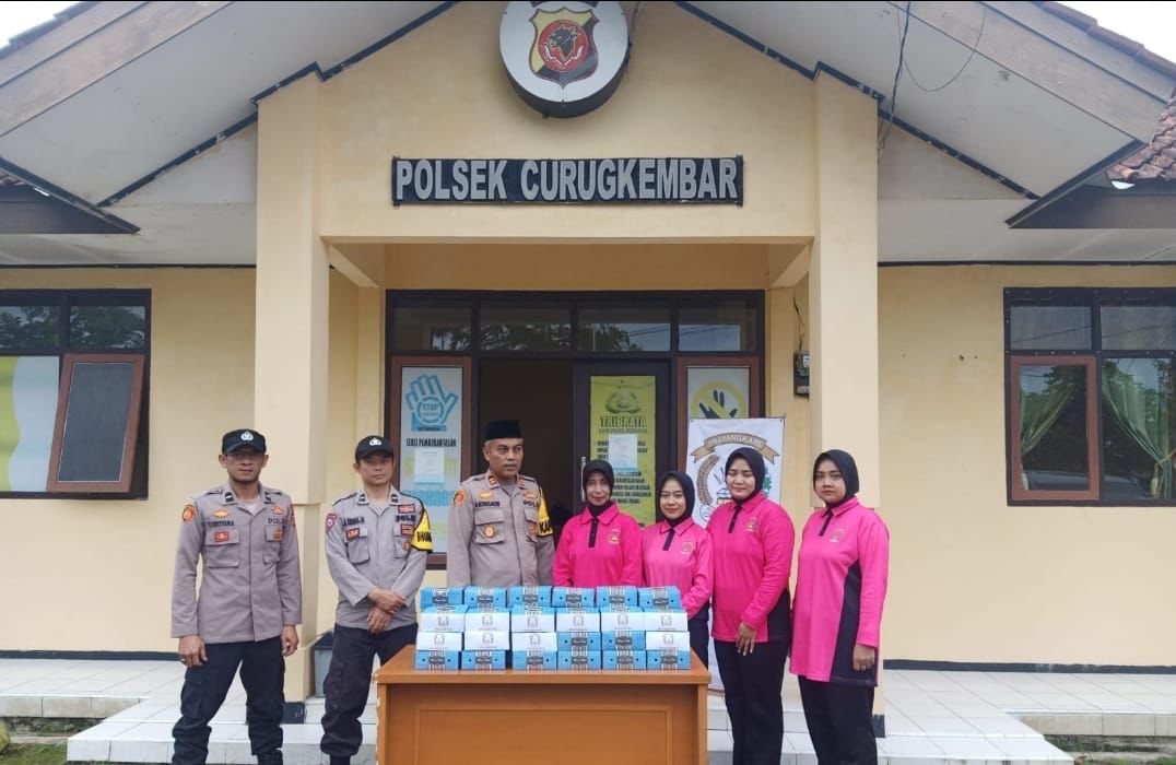 Giat Polsek Curugkembar Polres Sukabumi/Foto rilis