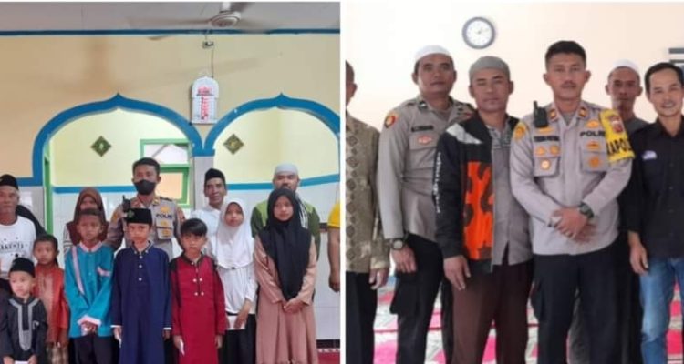 Jumat curhat dan santunan