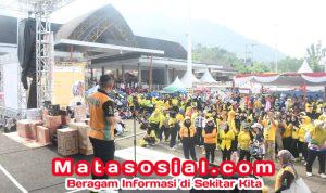 Sukabumi Mubarokah, Gerak Langkah Bahagia: Wabup Andreas Tegaskan Tubuh Sehat Adalah Harta Paling Berharga