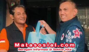 Satresnarkoba Polresta Bogor Kota Bagikan Sembako di Kampung Bebas Narkoba Cikaret