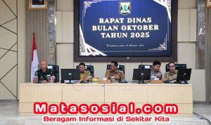 Rapat Dinas Oktober: Efisiensi, Infrastruktur, dan Pelayanan Publik Jadi Sorotan Utama