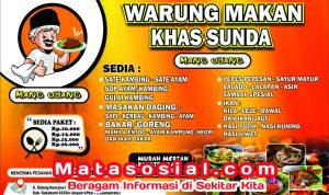 Warung Mang Ujang: Masakan Sunda Nikmat Mulai 10 Ribu, Bikin Lidah Dangdutan