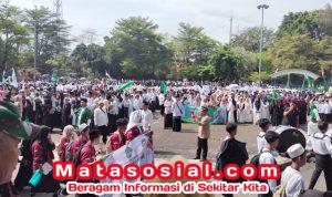 Ribuan Santri di Sukabumi Antusias Peringati Hari Santri, DPRD Dorong Dana Abadi untuk Pesantren