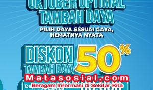 Diskon Tambah Daya 50% + Voucher Rp80 Ribu, Gaskeun OOTD PLN!