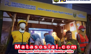 Jalan Leucir, Irigasi Ngalir: Komitmen Dinas PU Sukabumi di Sukabumi Expo 2025