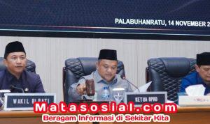 Rapat Paripurna ke-42 Digelar, DPRD Sukabumi Tegaskan Komitmen Percepatan Pembahasan Raperda Kebakaran