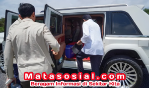 Momen Kompak Prabowo dan Sri Sultan Hamengkubuwono X Dalam Satu Mobil Maung