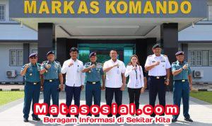Kodaeral IX Terima Kunjungan Staf Kepresidenan RI, Bahas Pengamanan ALKI-III