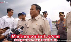 Prabowo di Langkat: Listrik Pascabencana Jadi Prioritas Utama