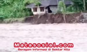 Sungai Cidadap Mengamuk, 16 Rumah Hanyut, Bencana Landa 9 Kecamatan Di Sukabumi