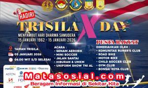 Trisila X Day, Momen Kebersamaan dan Penguatan Jiwa Korsa di Taman Trisila