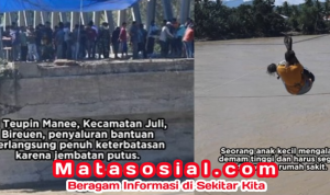 GERINDRA Terus Hadir di Lapangan: Bantuan Mengalir Meski Jembatan Putus