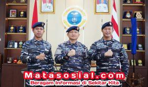 Perkuat Sinergi dan Koordinasi Pengamanan Selat Malaka, Danlanal Dumai Sambut Kunjumgan Danguskamla Koarmada I