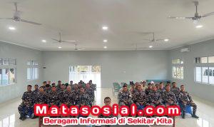 Komandan Lanal DBS Hadiri Apel Virtual Pangkoarmada RI