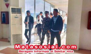 Danlanal Sabang Sambut Kedatangan Walikota Batam dan Dankodaeral IV Dalam Rangka Penyerahan Bantuan Sosial Ke Provinsi Aceh