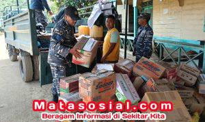 Lanal Sabang Salurkan Bantuan Kemanusiaan ke Korban Banjir Bandang dan Tanah Longsor di Aceh Tengah