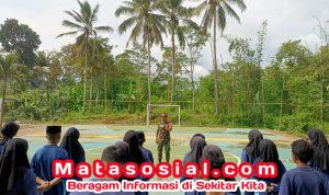 Sinergi TNI dan Sekolah: Koramil 2213 Jampangkulon Bekali Siswa MTs Al-Huda dengan Latihan Kepemimpinan