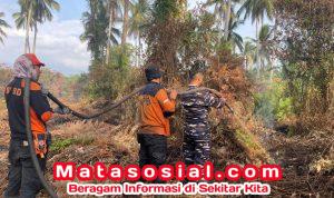 Penuh Keberanian dan Dedikasi Menembus Panas Kobaran Api, Prjaurit TNI AL Berhasil Selamatkan Hutan dan Lahan di Riau