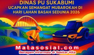 Dinas PU Sukabumi Gaungkan Semangat Mubarokah di Hari Lahan Basah Sedunia 2026