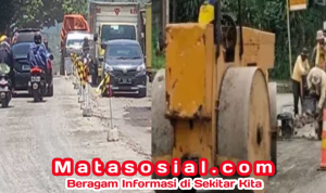 Dinas PU Sukabumi Perbaiki Jalan Pelabuhan II, Wujud Semangat Sukabumi Mubarokah