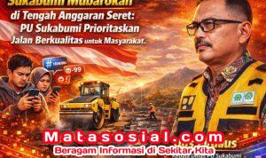 Sukabumi Mubarokah di Tengah Anggaran Seret: PU Sukabumi Prioritaskan Jalan Berkualitas untuk Masyarakat