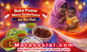 Semangat Sukabumi Mubarokah, Ibu Dwi: Buka Puasa dengan Menu Sederhana bersama Keluarga