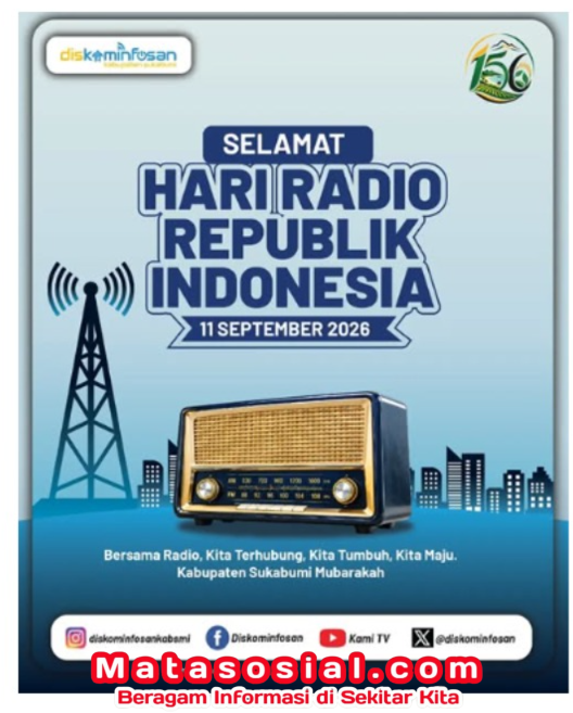 Peringatan Hari Radio Republik Indonesia 2026 Diskominfosan Sukabumi Tegaskan Peran Radio Sebagai Jembatan Informasi