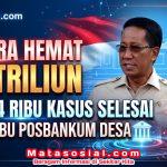 Negara Hemat 1,2 Triliun Usai 14 Ribu Kasus Selesai di 83 Ribu Posbankum Desa