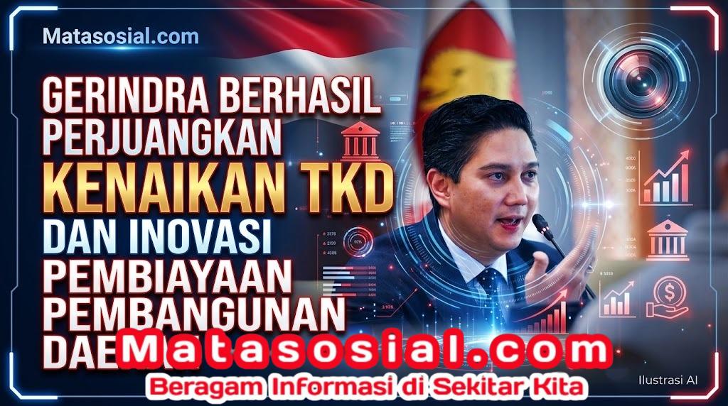 GERINDRA Berhasil Perjuangkan Kenaikan TKD dan Inovasi Pembiayaan Pembangunan Daerah
