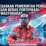 Qodari Tegaskan Pemerintah Perkuat Pengawasan Beras Fortifikasi Lindungi Masyarakat