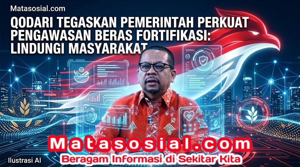 Qodari Tegaskan Pemerintah Perkuat Pengawasan Beras Fortifikasi Lindungi Masyarakat