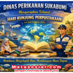 Dinas Perikanan Sukabumi Ucapkan Selamat Hari Kunjung Perpustakaan 14 September