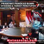 Prabowo Pangkas 328 BUMN Hemat Rp50 Triliun dan Target Tutup 750 BUMN