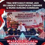 Tina Wiryawati Jadi Ibu Angkat Padepokan Cimande dan Riung Gunung Kuningan