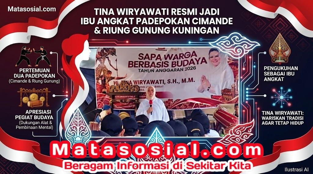 Tina Wiryawati Jadi Ibu Angkat Padepokan Cimande dan Riung Gunung Kuningan