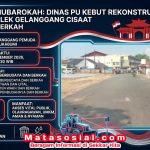 Sukabumi Mubarokah: Dinas PU Kebut Rekonstruksi Jalan Komplek Gelanggang Cisaat Mulus dan Berkah