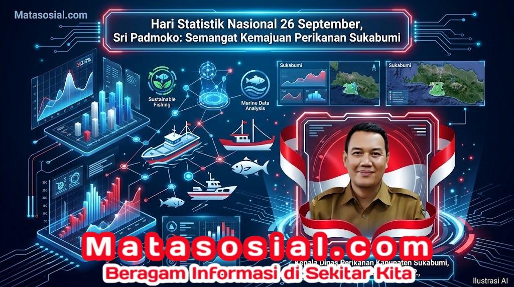 Hari Statistik Nasional 26 September, Sri Padmoko: Semangat Kemajuan Perikanan Sukabumi