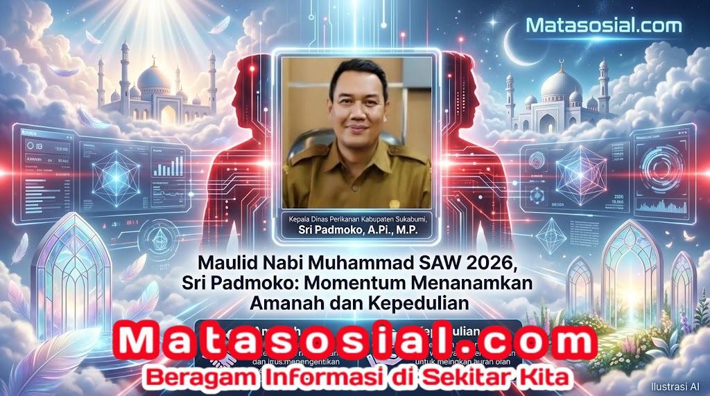 Maulid Nabi Muhammad SAW 2026, Sri Padmoko: Momentum Menanamkan Amanah dan Kepedulian