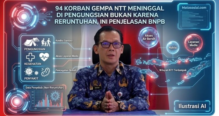 94 Korban Gempa NTT Meninggal di Pengungsian Bukan Karena Reruntuhan, Ini Penjelasan BNPB