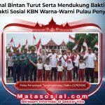 Prajurit Lanal Bintan Turut Serta Mendukung Bakti Kesehatan dan Bakti Sosial KBN Warna-Warni Pulau Penyengat