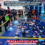 Sinergi TNI AL dan Basarnas Lanal Banjarmasin Kawal Barang Bukti KM Virgo Transport 8