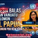 Indonesia Balas Tuduhan Vanuatu dan Solomon Soal Papua di Sidang Umum PBB New York