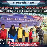 Lanal Bintan dan CT ARSA Foundation Gelar Bakti Sosial Kesehatan di Kecamatan Seri Kuala Lobam