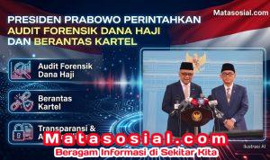 Presiden Prabowo Perintahkan Audit Forensik Dana Haji dan Berantas Kartel Presiden Prabowo Perintahkan Audit Forensik Dana Haji dan Berantas Kartel