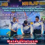 Kasal Laksamana Muhammad Ali Resmikan Mako Lanal Bintan di Atas KRI Radjiman