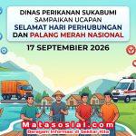 Dua Peringatan Nasional Berturut, Dinas Perikanan Sukabumi Apresiasi Peran Insan Perhubungan dan Relawan PM