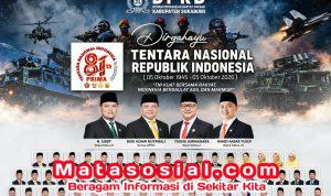 DPRD Sukabumi Sampaikan Apresiasi di HUT ke-81 TNI