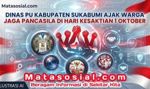 Dinas PU Sukabumi Ajak Warga Jaga Pancasila di Hari Kesaktian 1 Oktober