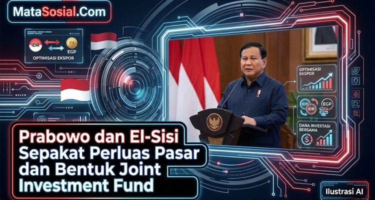 Prabowo dan El-Sisi Sepakat Perluas Pasar dan Bentuk Joint Investment Fund