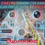 Dinas PU Sukabumi Cor Bahu Jalan Parungkuda-Bojongpari
